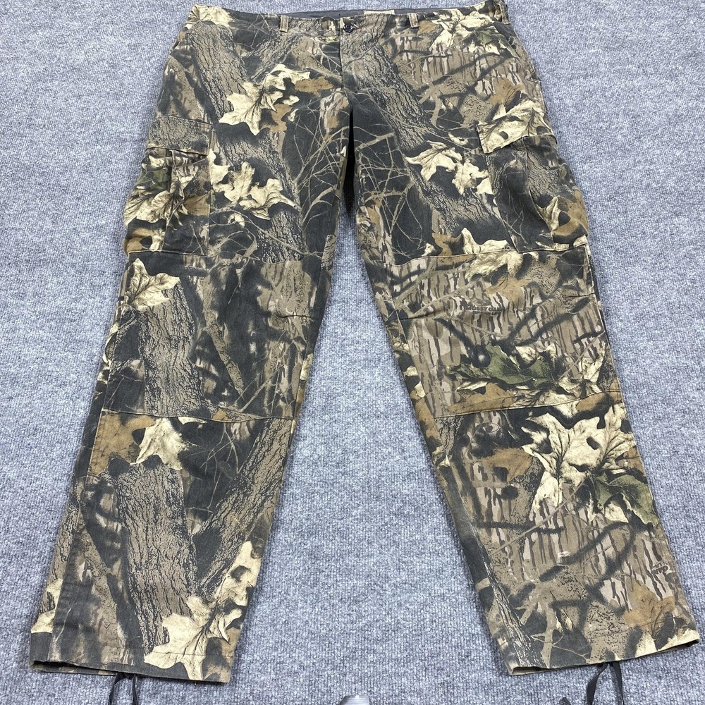 RedHead Cargo Pants Mens 46x33‎ XXL Brown Camouflage Mossy Oak Break Up Hunting